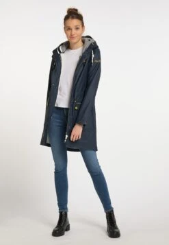 Schmuddelwedda Manteaux De Pluie Manteau Fonctionnel Femme Bleu Outremer -Schmuddelwedda 9dbdc8f27d90f1d888d94c9893dd66ae