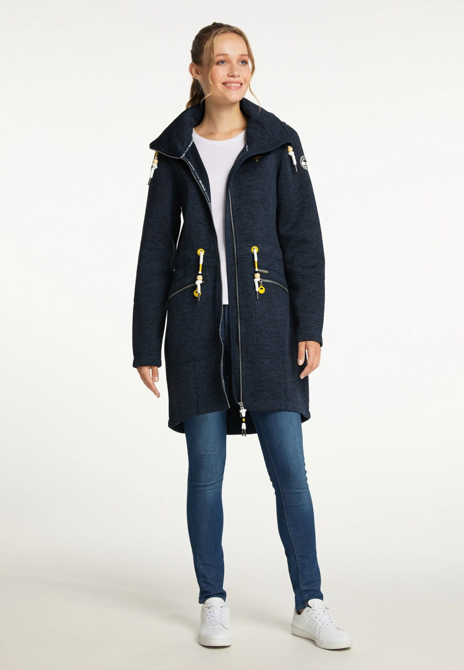 Schmuddelwedda Vestes Dextérieur Veste En Polaire Femme Marine 6 Schmuddelwedda Vestes Dextérieur Veste En Polaire Femme Marine – Image 4