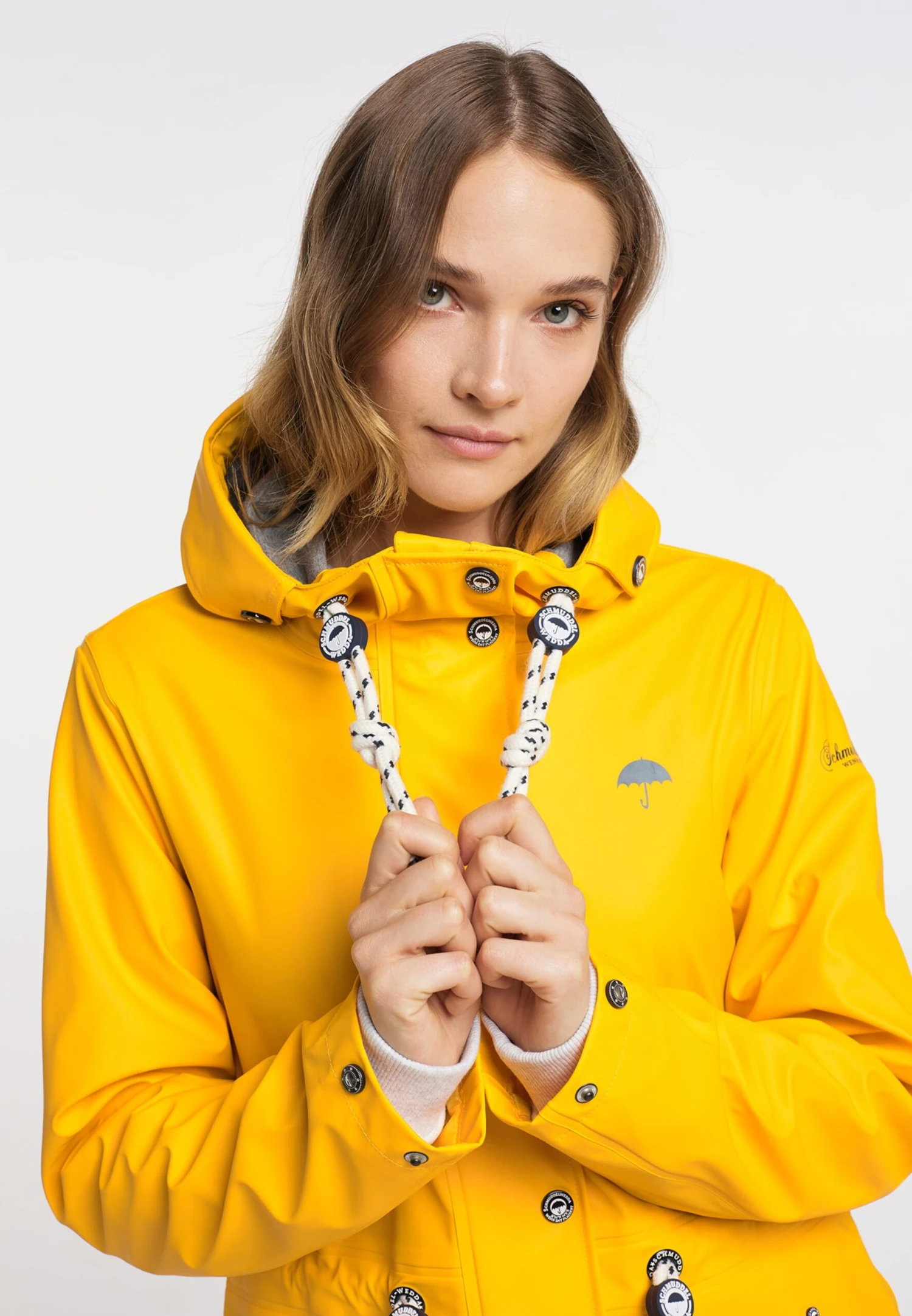 Schmuddelwedda Manteaux De Pluie Manteau Fonctionnel Bridgeport Femme Jaune 7 Schmuddelwedda Manteaux De Pluie Manteau Fonctionnel Bridgeport Femme Jaune – Image 5