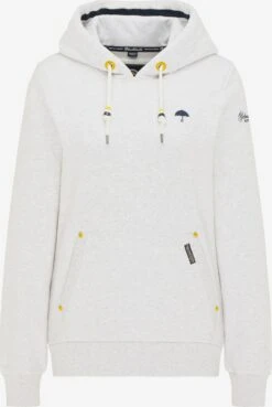 Schmuddelwedda Sweats Ă Capuche Sweat-shirt Femme Blanc