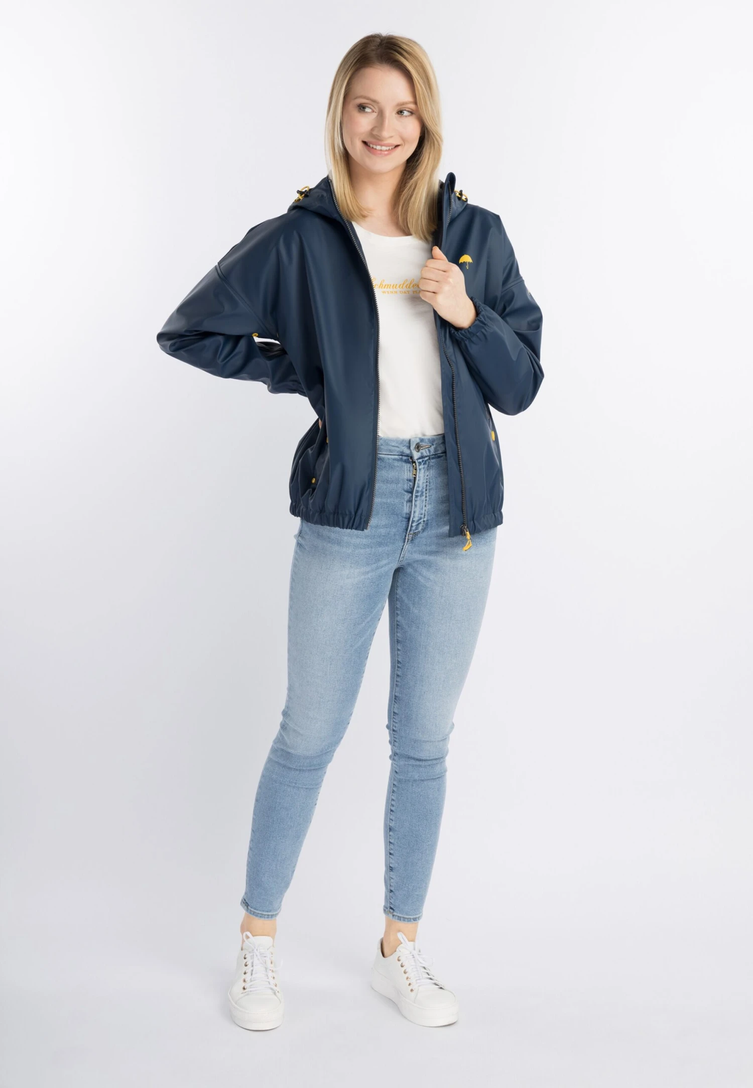 Schmuddelwedda Vestes Dextérieur Veste Fonctionnelle Femme Bleu Foncé 6 Schmuddelwedda Vestes Dextérieur Veste Fonctionnelle Femme Bleu Foncé – Image 4