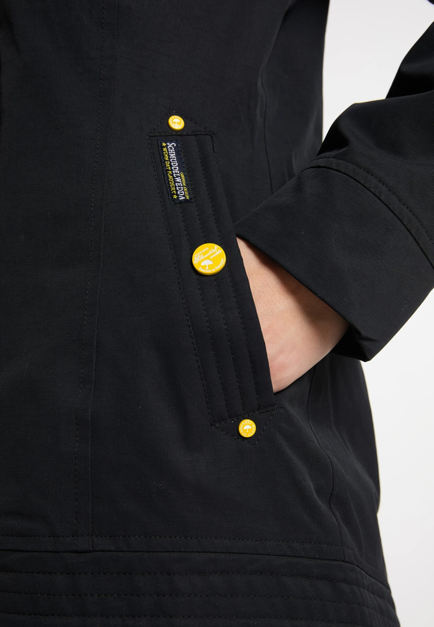 Schmuddelwedda Vestes De Mi-saison Veste Mi-saison Femme Noir 7 Schmuddelwedda Vestes De Mi-saison Veste Mi-saison Femme Noir – Image 5