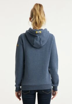 Schmuddelwedda Sweats à Capuche Sweat-shirt Hamburg Femme Bleu Chiné -Schmuddelwedda aac52cba4e504045ecef7d2dfef1e347