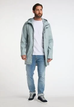 Schmuddelwedda Vestes De Mi-saison Parka Mi-saison Incus Homme Menthe -Schmuddelwedda ab1e9843676495d6b65d8ee00f341455