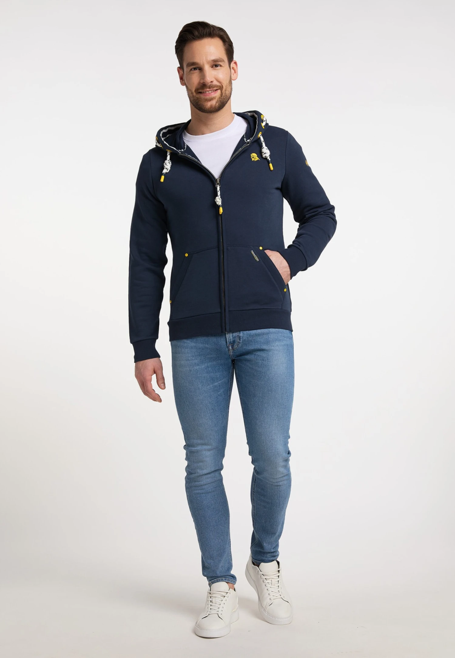 Schmuddelwedda Vestes à Capuche Veste De Survêtement Homme Marine 6 Schmuddelwedda Vestes à Capuche Veste De Survêtement Homme Marine – Image 4