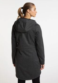 Schmuddelwedda Manteaux De Mi-saison Manteau Mi-saison Femme Gris Chiné -Schmuddelwedda b04a3a8a04195e0d7988b74f4b3abf23