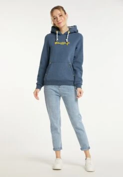 Schmuddelwedda Sweats à Capuche Sweat-shirt Ostsee Femme Bleu Chiné -Schmuddelwedda b2b0b6002c32587acb77c7244fec4f68