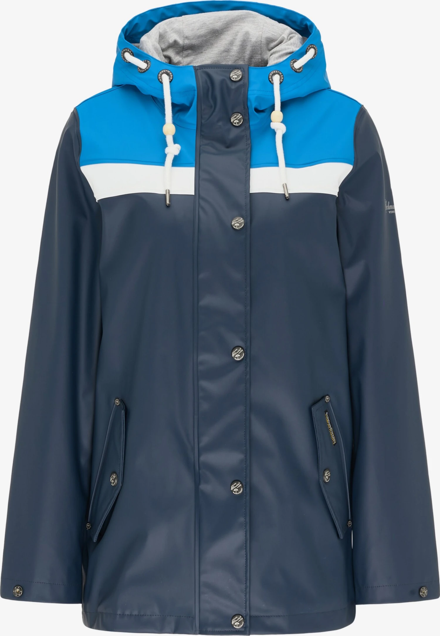 Schmuddelwedda Vestes Dextérieur Veste Fonctionnelle Femme Marine / Bleu Ciel 3 Schmuddelwedda Vestes Dextérieur Veste Fonctionnelle Femme Marine / Bleu Ciel