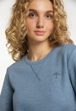 Schmuddelwedda Sweats Sweat-shirt Femme Bleu Chiné 11 Schmuddelwedda Sweats Sweat-shirt Femme Bleu Chiné -Schmuddelwedda b8d4069676e1308d21e18cf67bbab991