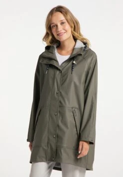 Schmuddelwedda Manteaux De Pluie Manteau Mi-saison Femme Olive -Schmuddelwedda b8eefed83bdedb0744e611dce14ff601