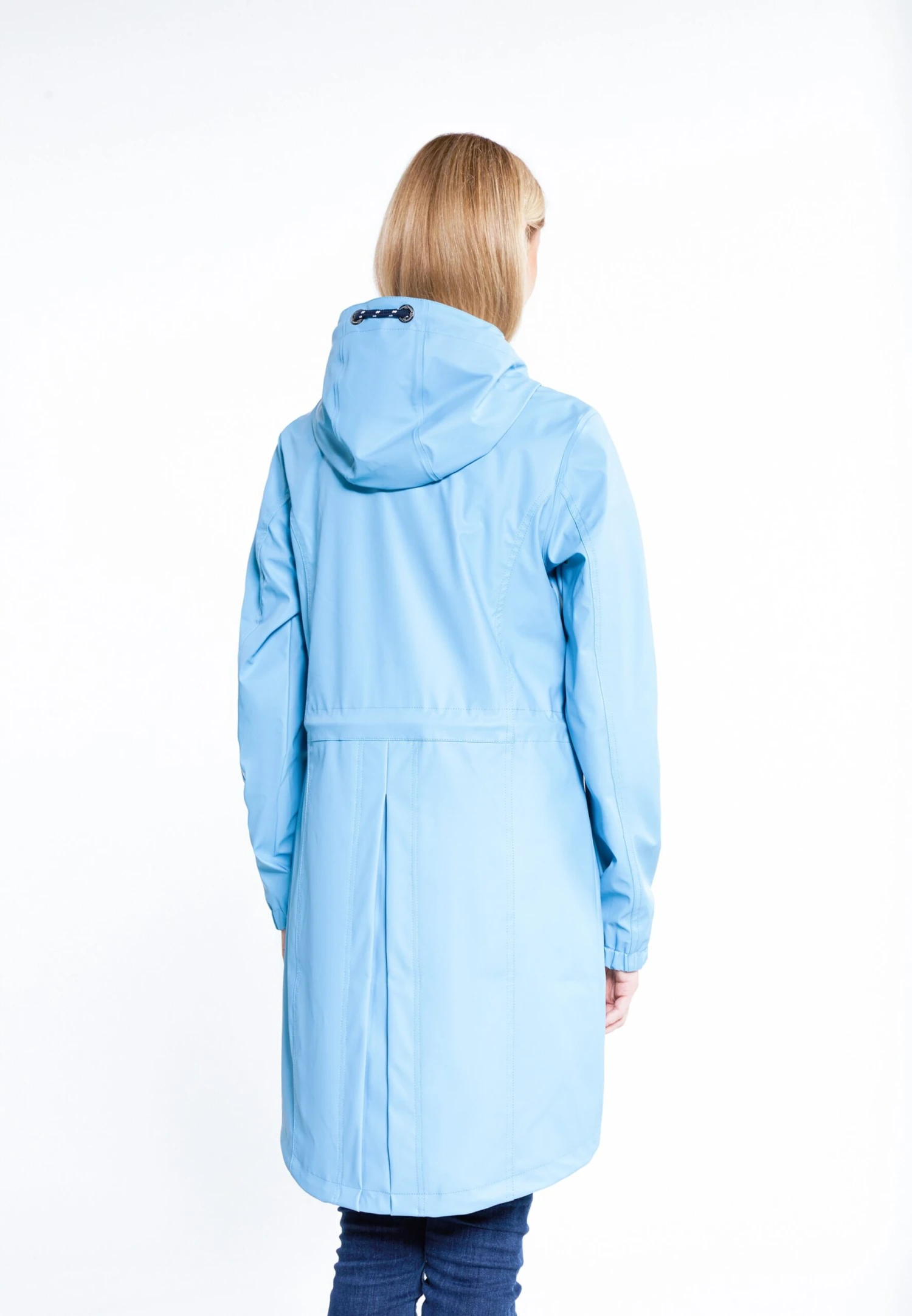 Schmuddelwedda Manteaux De Pluie Manteau Fonctionnel Femme Bleu 5 Schmuddelwedda Manteaux De Pluie Manteau Fonctionnel Femme Bleu – Image 3