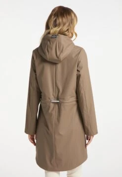 Schmuddelwedda Manteaux De Pluie Manteau Mi-saison Femme Marron -Schmuddelwedda bb6c7addbe47169674db0302402809f8