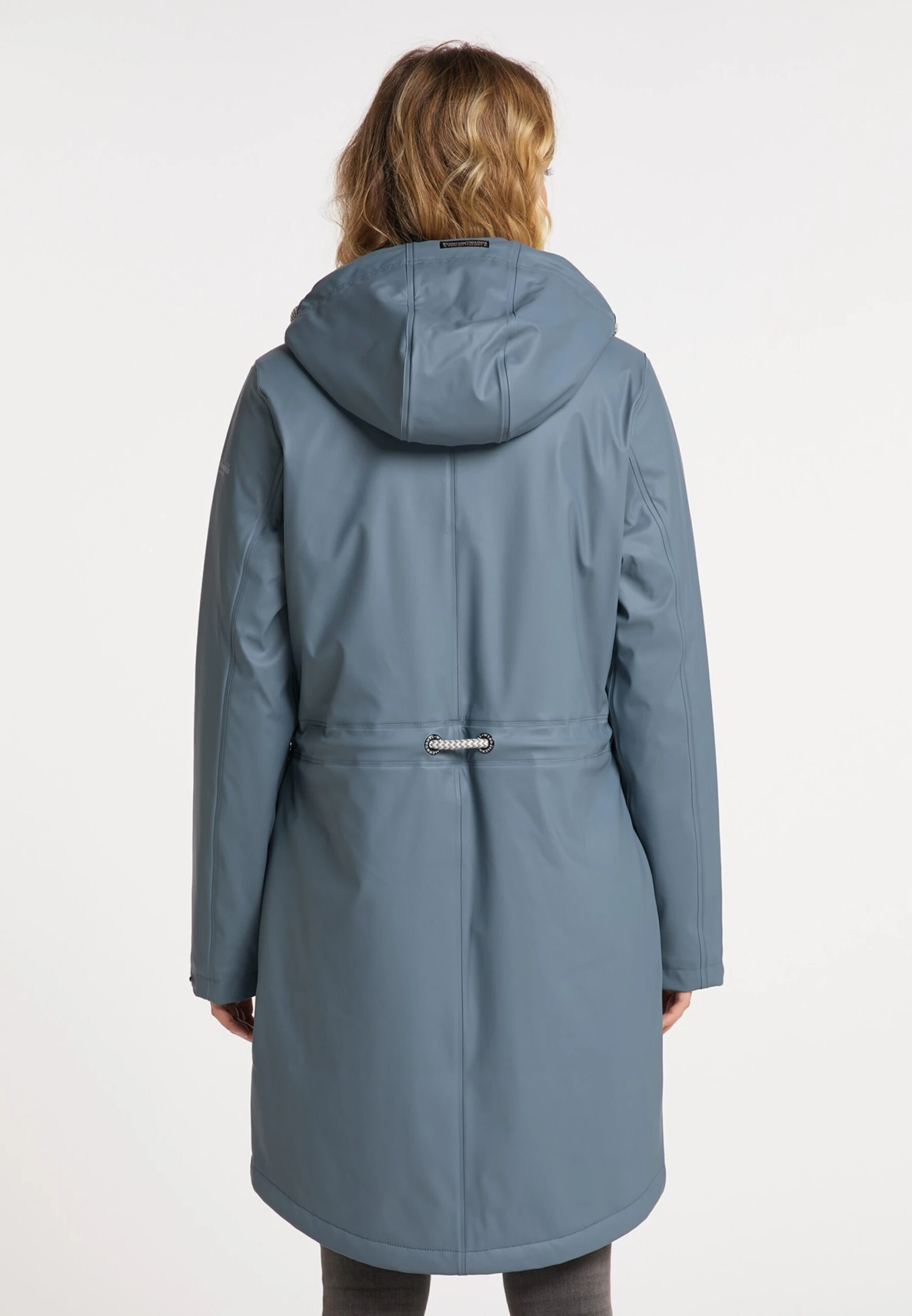 Schmuddelwedda Manteaux De Pluie Manteau Fonctionnel Femme Bleu Fumé 5 Schmuddelwedda Manteaux De Pluie Manteau Fonctionnel Femme Bleu Fumé – Image 3