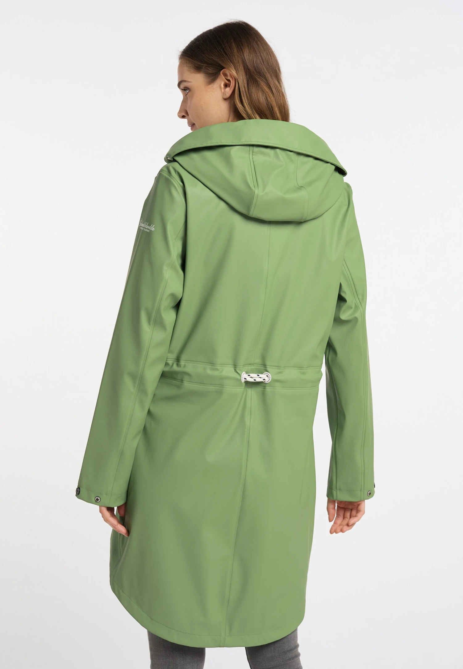 Schmuddelwedda Manteaux De Pluie Manteau Fonctionnel Bridgeport Femme Vert 5 Schmuddelwedda Manteaux De Pluie Manteau Fonctionnel Bridgeport Femme Vert – Image 3