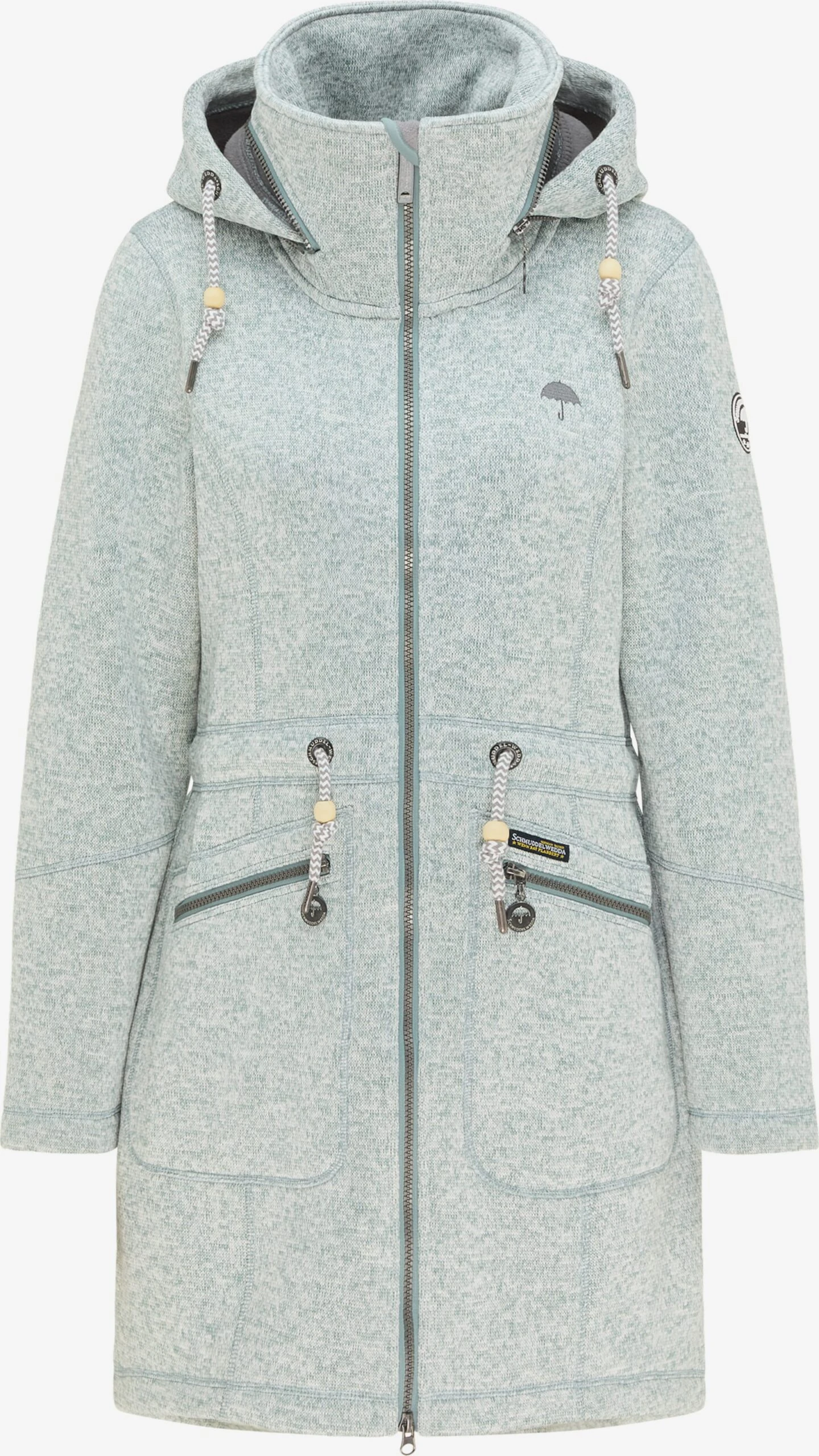 Schmuddelwedda Vestes Dextérieur Veste En Polaire Femme Gris Chiné 3 Schmuddelwedda Vestes Dextérieur Veste En Polaire Femme Gris Chiné