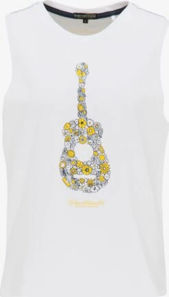 Schmuddelwedda Hauts Sans Manches Haut Femme Blanc