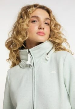 Schmuddelwedda Sweats Zippés Veste De Survêtement Femme Vert Pastel -Schmuddelwedda c026a787abdc60082cc2061d409ca59f