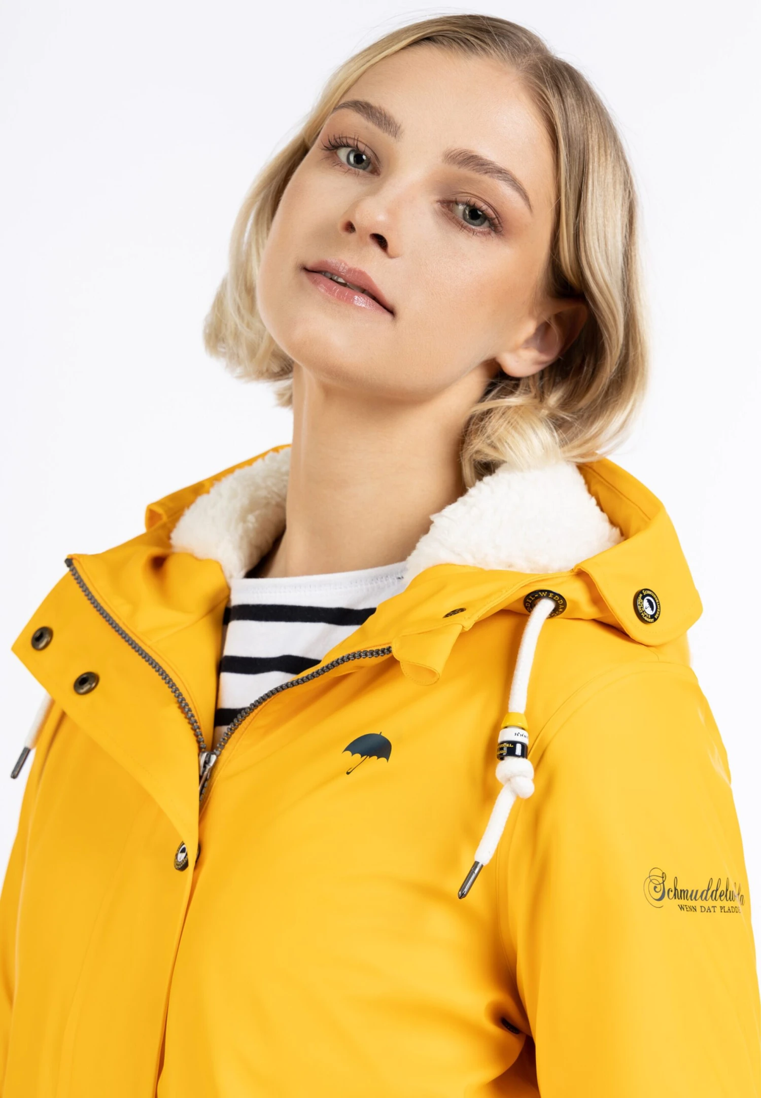 Schmuddelwedda Manteaux De Pluie Manteau Fonctionnel Femme Citron Vert 7 Schmuddelwedda Manteaux De Pluie Manteau Fonctionnel Femme Citron Vert – Image 5