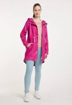 Schmuddelwedda Manteaux De Pluie Manteau Fonctionnel Femme Fuchsia -Schmuddelwedda c4144fa3edf86dc935a5f5fa30ef9d19