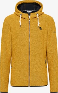 Schmuddelwedda Vestes En Polaire Veste En Polaire Homme Moutarde