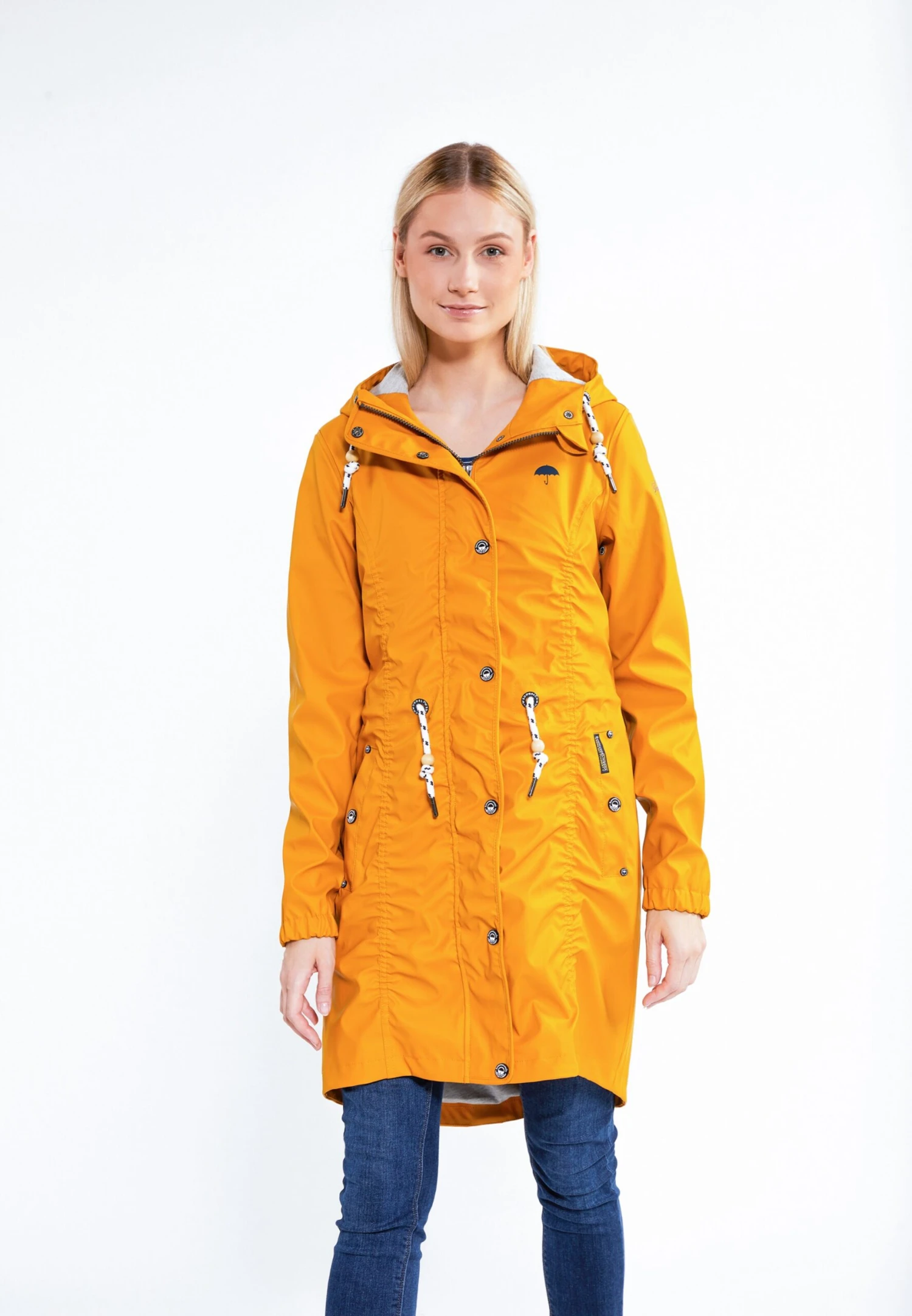Schmuddelwedda Manteaux De Pluie Manteau Fonctionnel Femme Curry 4 Schmuddelwedda Manteaux De Pluie Manteau Fonctionnel Femme Curry – Image 2