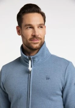 Schmuddelwedda Sweats Zippés Veste De Survêtement Homme Bleu Fumé -Schmuddelwedda ca62b87ef9ed9b63fe5e6de43d0c3098