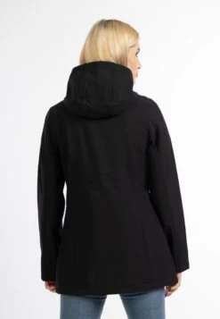 Schmuddelwedda Manteaux Courts Manteau Mi-saison Femme Noir -Schmuddelwedda ca70cd8c775b28e0dc0efe7c0c698821