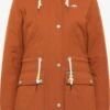 Schmuddelwedda Parkas Parka D’hiver Femme Rouille 1 Schmuddelwedda Parkas Parka D’hiver Femme Rouille -Schmuddelwedda cacab9ed4006a46c85070d1d8d0d7b30