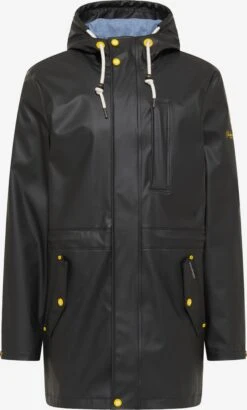 Schmuddelwedda Vestes De Mi-saison Parka Mi-saison Homme Noir
