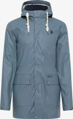 Schmuddelwedda Vestes De Mi-saison Parka Mi-saison Homme Gris