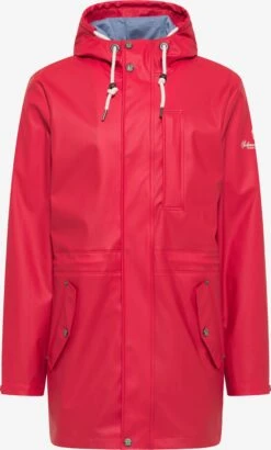 Schmuddelwedda Vestes De Mi-saison Parka Mi-saison Homme Rouge