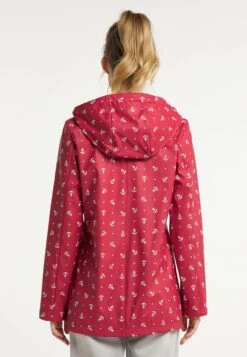 Schmuddelwedda Vestes De Mi-saison Veste Mi-saison Femme Rouge Feu -Schmuddelwedda cc06f3142385b428e42f4da87b45d94c