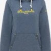 Schmuddelwedda Sweats à Capuche Sweat-shirt Büsum Femme Bleu Chiné 2 Schmuddelwedda Sweats à Capuche Sweat-shirt Büsum Femme Bleu Chiné -Schmuddelwedda ccba28f8e3d9f5c09afbee3b7eccb38e