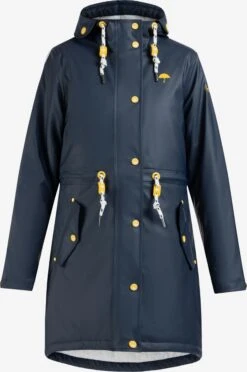 Schmuddelwedda Manteaux De Pluie Manteau Fonctionnel Femme Bleu Marine
