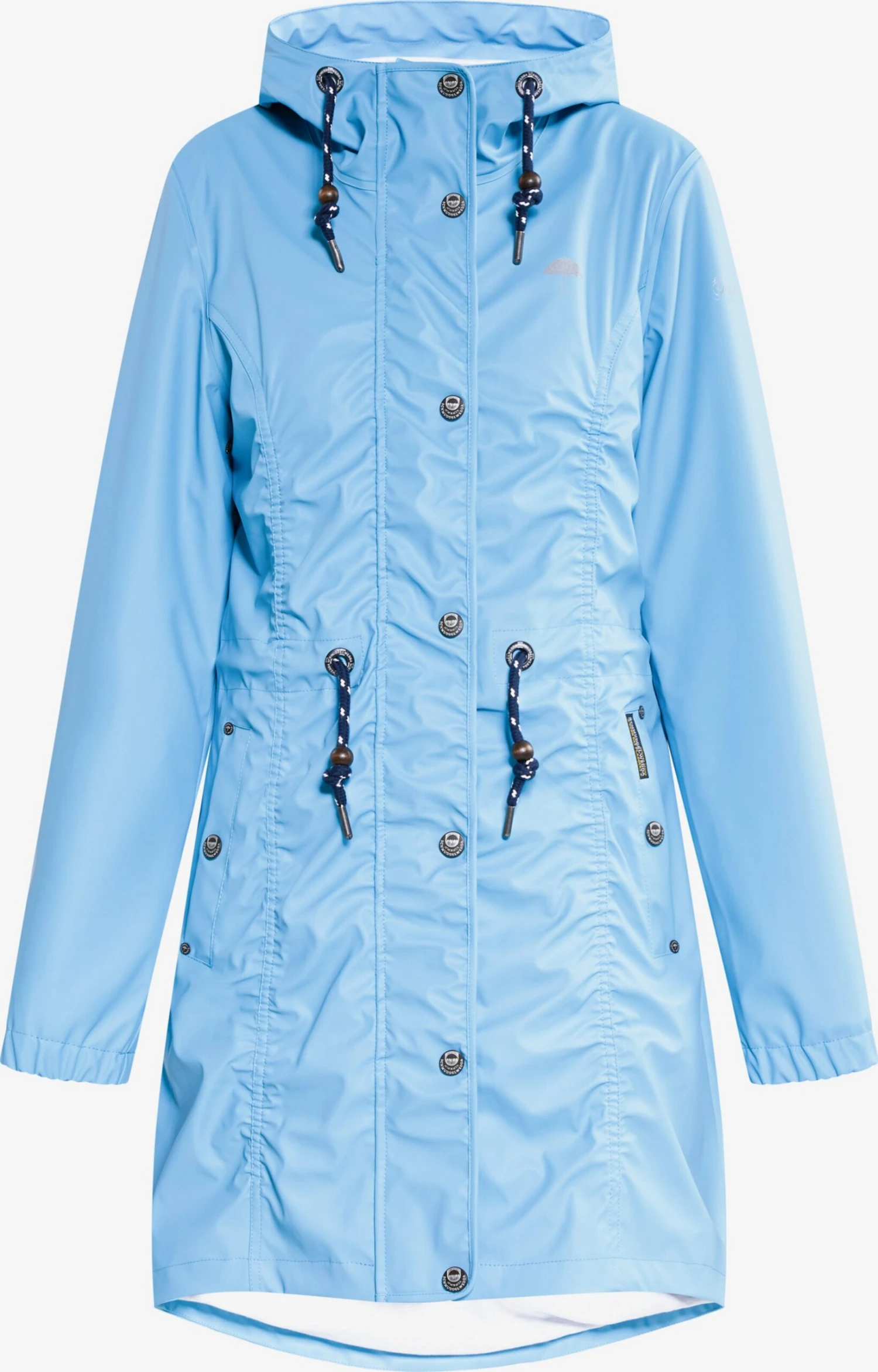 Schmuddelwedda Manteaux De Pluie Manteau Fonctionnel Femme Bleu 3 Schmuddelwedda Manteaux De Pluie Manteau Fonctionnel Femme Bleu