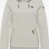 Schmuddelwedda Sweats à Capuche Sweat-shirt Femme Gris Chiné -Schmuddelwedda d06b3f588e5ed4361793d44f13a1c965