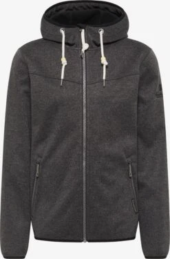 Schmuddelwedda Vestes En Polaire Veste En Polaire Homme Gris Chiné