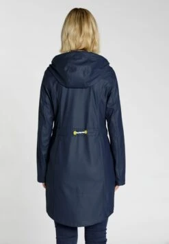 Schmuddelwedda Manteaux De Pluie Manteau Mi-saison Femme Marine -Schmuddelwedda d2cd3bf9ccd4a4450fd10d6c8f4e70df