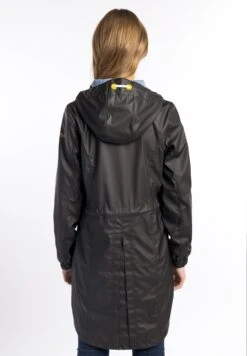 Schmuddelwedda Manteaux De Pluie Manteau Fonctionnel Femme Noir -Schmuddelwedda d2eef5158fb8362879ac956307e64d3d