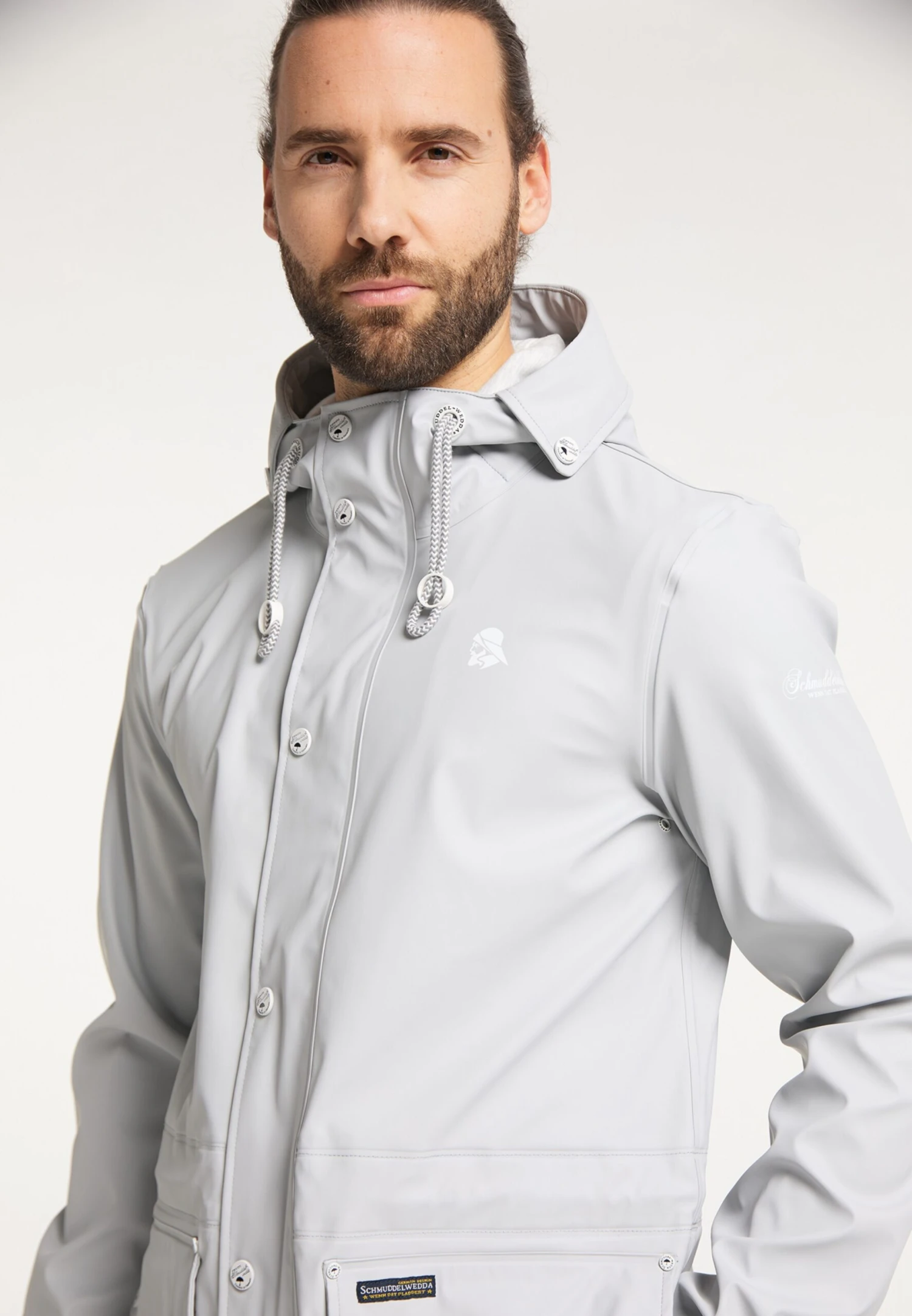 Schmuddelwedda Vestes Dextérieur Veste Fonctionnelle Homme Gris Clair / Gris Foncé 7 Schmuddelwedda Vestes Dextérieur Veste Fonctionnelle Homme Gris Clair / Gris Foncé – Image 5