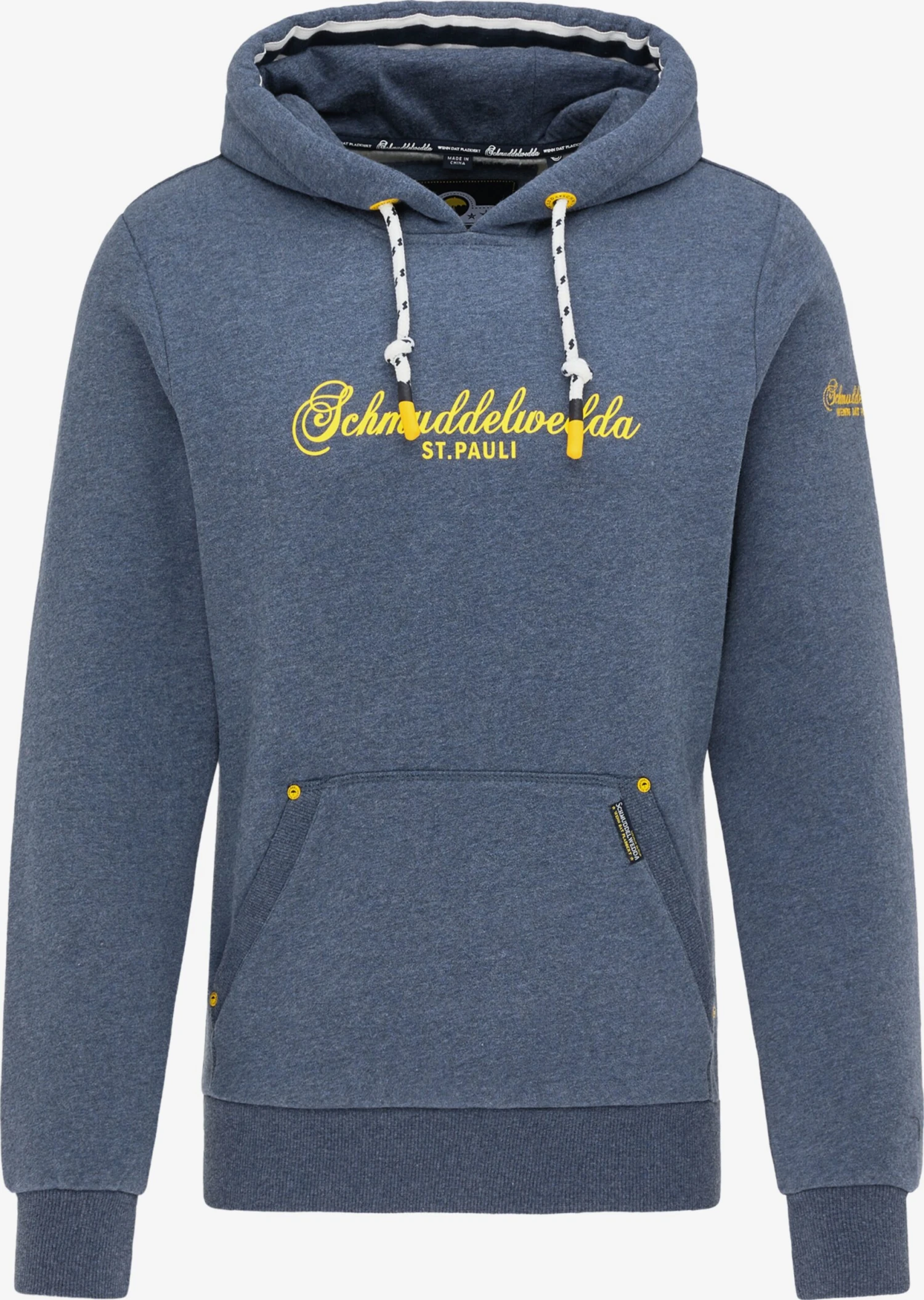 Schmuddelwedda Sweatshirts Sweat-shirt Hamburg St. Pauli Homme Marine 3 Schmuddelwedda Sweatshirts Sweat-shirt Hamburg St. Pauli Homme Marine