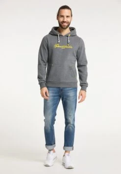 Schmuddelwedda Sweats à Capuche Sweat-shirt Juist Homme Gris Chiné -Schmuddelwedda d44a8fd8b956b4cdf31739dd9efbdcc8