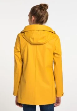 Schmuddelwedda Vestes De Mi-saison Veste Mi-saison Femme Jaune Foncé -Schmuddelwedda d605a7678e5c91a6974c126fe66cf82f