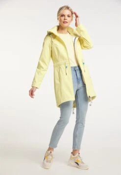 Schmuddelwedda Manteaux De Pluie Manteau Fonctionnel Femme Jaune Clair -Schmuddelwedda d6eb40d0da2be4bcaa7bfeeecb94c0cb