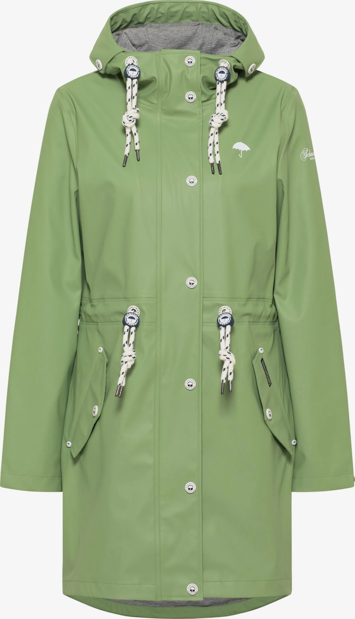 Schmuddelwedda Manteaux De Pluie Manteau Fonctionnel Bridgeport Femme Vert 3 Schmuddelwedda Manteaux De Pluie Manteau Fonctionnel Bridgeport Femme Vert