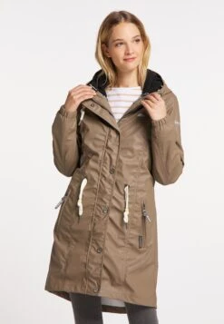 Schmuddelwedda Manteaux De Pluie Manteau Fonctionnel Femme Marron -Schmuddelwedda d8783e9ff0fd55594b5c17cc5d0225a4