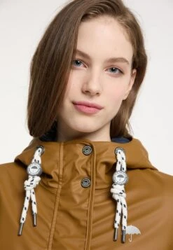 Schmuddelwedda Parkas Parka Mi-saison Femme Cognac 11 Schmuddelwedda Parkas Parka Mi-saison Femme Cognac -Schmuddelwedda d921587bee28b057cbe6ae6e29c9191a