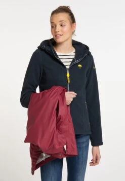 Schmuddelwedda Manteaux De Pluie Manteau Fonctionnel Femme Rouge Foncé -Schmuddelwedda d925ca088245e6b41573d86428696eb5