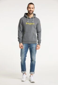 Schmuddelwedda Sweats à Capuche Sweat-shirt Lübeck Homme Gris Foncé / Gris Chiné -Schmuddelwedda d98975ca6374a3761b7478cb9dab93da