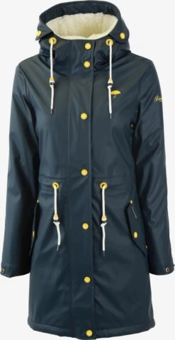 Schmuddelwedda Manteaux De Pluie Manteau Fonctionnel Femme Marine